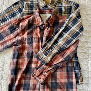 Ridgecut Toughwear Plaid Men's Shirt Bundle- Preshrunk